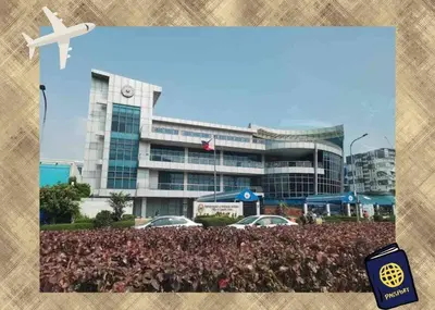 a large building with a large group of people in front of it at 1BR Solemare Aseana MOA Okada Ayala Bay Mall COD Paranaque w/WIFI in Manila