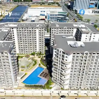 1BR Solemare Aseana MOA Okada Ayala Bay Mall COD Paranaque w/WIFI
