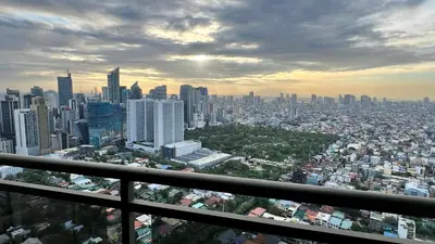a view of a city from the top of a building at The Milano Residences in Manila