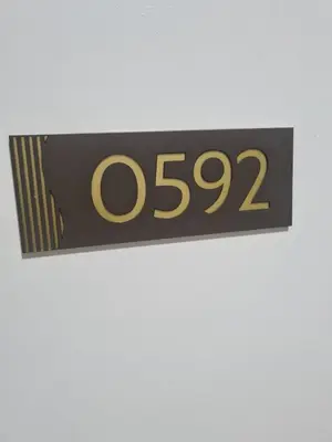 a sign that says hanging on a wall at SHORE 2 Res TOWER 1 -2 BR unit in Manila