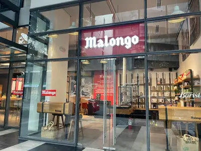 a large glass window of a malmo store at Family Staycation, Greenbelt Hamilton, Isabel's Makati Rooms in Manila
