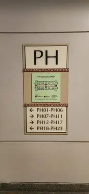 a picture of a sign on a wall at Casa Antonio at Fairway Terraces Family Penthouse 2BR Wi-Fi Nr Golf, Airport, Fort BGC in Manila