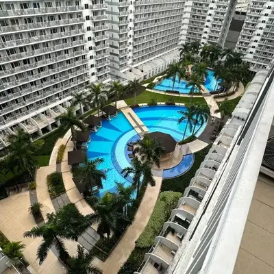 Tropical Balcony Pool View