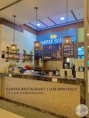 a coffeeresistant i lan daily sign in a restaurant at Homestay by ViJiTa 2bedroom condo in Manila