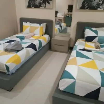 Twin Beds Studio Room with City View