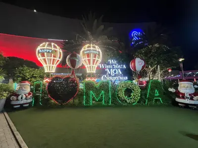 a sign that says me when i break my moo christmas mood at 2BR Staycation in front of MOA Near Aiports Entertainment City Ayala Malls Parqal Worldtrade Center PICC Starcity SEA ESCAPE BLISS in Manila