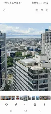 a view of a city with tall buildings at Bonifacio global city one uptown residence-2 Bedroom in Manila