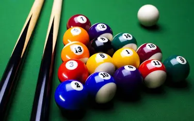 a group of billiard balls on a pool table at Experience OCEAN VIEW Rooms in The Heart Of Manila, Enjoy FREE ACCESS To The POOL, SAUNA, PLUS MASSAGE PROMO In Prime Location Near The US Embassy, NAIA, Makati, BGC, Mall of Asia, And Chinatown This Is A Limited-Time Offer, Book Now in Manila