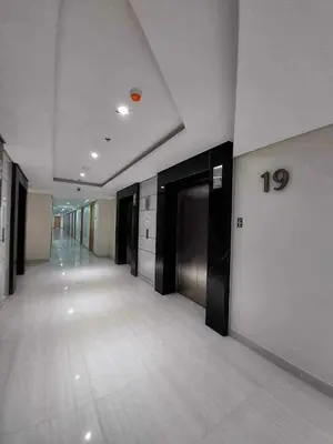 a hallway in a building with a number on the wall at Avery's Place at SMDC RED RES. in Manila