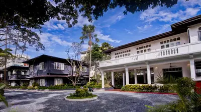 an exterior view of a building at The Henry Hotel Manila in Manila