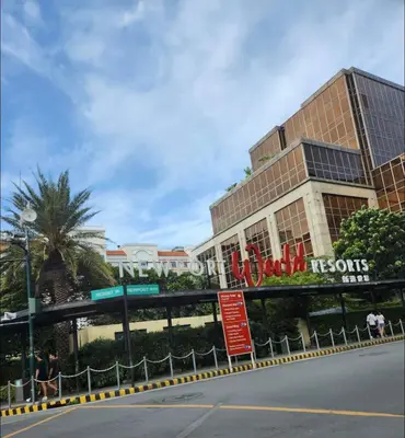 a view of the hospital from the street at Runway Walk Studio - Near NAIA Terminal3 in Manila