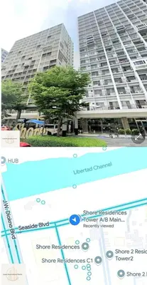 a screenshot of the google maps page of a building at New York Suite - by GUEST RESERVATION'S MANILA in Manila