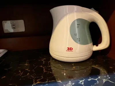 a blender sitting on top of a counter at Maharaja Oriental Suite Makati in Manila