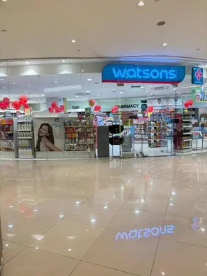an empty shopping mall with a melbourne store at San Lorenzo Place Mall & Residences Tower 3 by Magallanes MRT station Makati in Manila