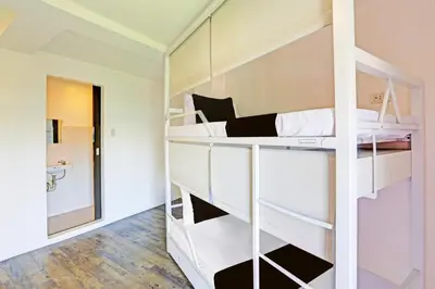 a room with two bunk beds in it at Spot On Hostel ,Taguig Manila Formerly MYTOWN HongKong in Manila