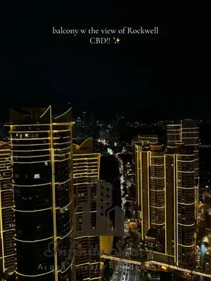 a view of a city skyline at night at Infinite Space at Acqua Private Residences - Iguazu Tower in Manila