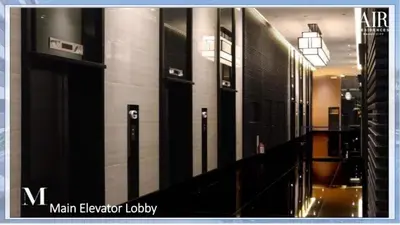 a view of a hallway of a building at FCMCO Condotel in Manila