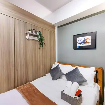 1BR Condotel with Balcony at FAME Residences #FM11