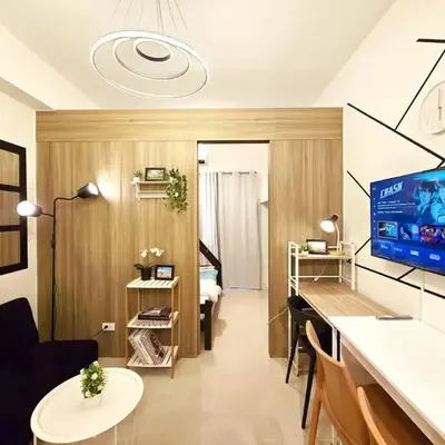 1BR Condotel with Balcony at FAME Residences #FM40