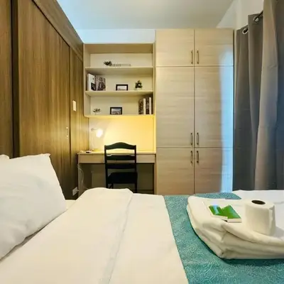 1BR Condotel with Balcony at FAME Residences #FM41