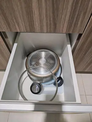 a sink with a stethoscope on top of it at Pet & WFH Friendly Home Near BGC in Manila