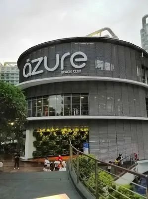 a large building with a z supreme sign on it at Azure - Stellar Property in Manila