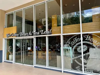a store front of a coffee bean and tea leaf at Belle 4621 by TPS in Manila