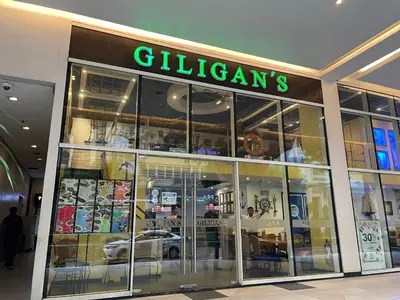 a clican store front with a car in the window at 101 Newport Blvd - SkyStag Aerie near NAIA T3 in Manila