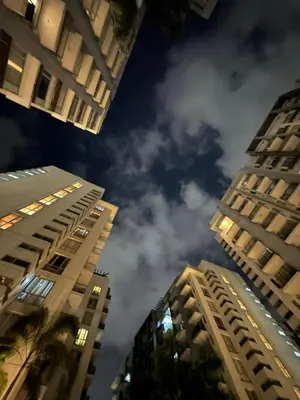 a view of two tall buildings in a city at ONE PALM TREE VILLAS-Hyuna Place, Acros NAIA T3 in Manila