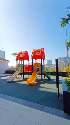 a playground with a slide at Condo in Pasay near MOA PICC World Trade Center in Manila