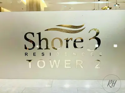 a sign for a store with the words topper at Minimalist and Serene 1BR Condo Unit near MOA in Manila
