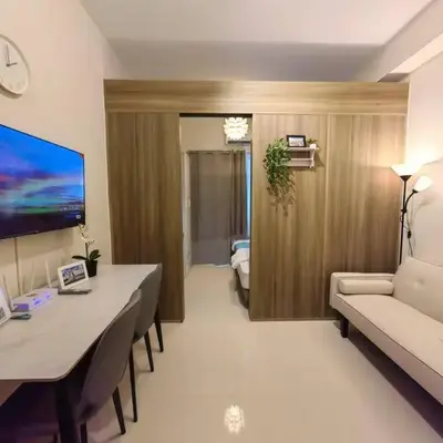 1BR Condotel with Balcony at FAME Residences #FM51