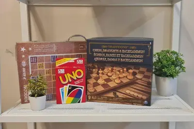 a box of nutella and a box of chocolateuts on a shelf at 1BR with Balcony Condo accross NAIA T3 in Manila