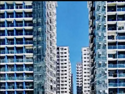 two tall buildings standing next to each other at Near MOA Manila Bay Airport via NAIAX Balcony WiFi SHORE#3 Residences in Manila