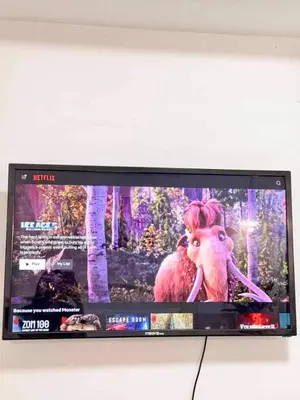 a television screen with a picture of an elephant at A2Z Staycation at Azure Urban Residences in Manila