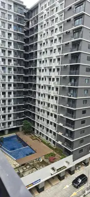 an aerial view of a large apartment building at Jay Suite in Manila