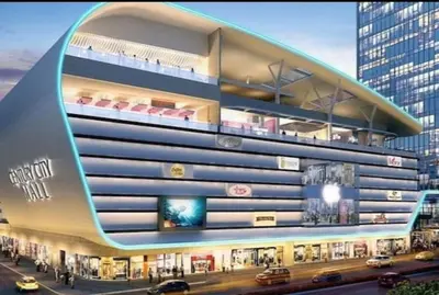 an architectural rendering of a building at 45F Gramercy Corner Studio Wifi Netflix SmartTV free use Pool Gym in Manila