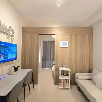 1BR Condotel with Balcony at FAME Residences #FM56