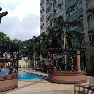 a view of the pool at the hotel at Sweet Stay at Manila in Manila