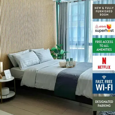 Affordable 1BR Staycation at One Uptown BGC