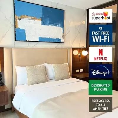 Luxurious 1BR Staycation at One Uptown BGC
