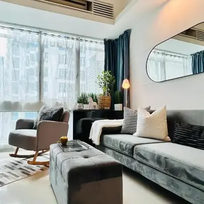 BEAUTIFUL and SPACIOUS 2 REAL BEDROOMS 2 BATHROOMS IN BGC GLOBAL CITY
