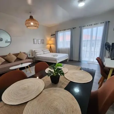 The Little Abode Nuvali - Smart Studio Unit with Balcony & free pool access
