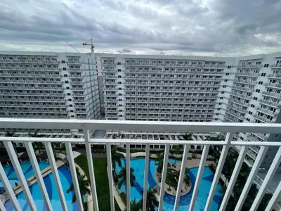 an aerial view of a large apartment building at SD2 tandem staycation in Manila