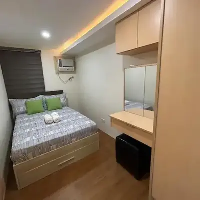 Away from but close like family room