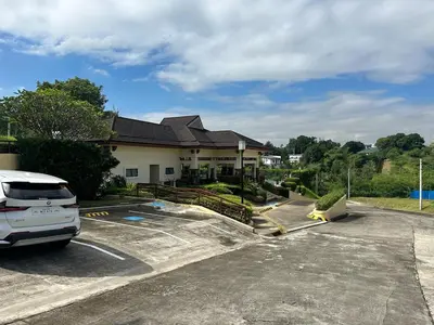 a car parked in a parking lot in front of a house at Havila, Amarilyo Home, Brgy San Juan, Taytay Rizal in Taytay