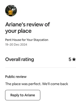 a screenshot of a cell phone with an image of an ambulance at Pent House for Your Staycation in Manila