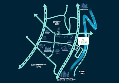a map of the city of melbourne at AD Camp in Manila