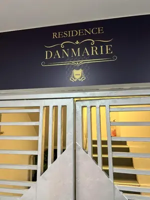 a sign that reads resistance dancemite on a building at Modern Studio near LRT, MOA & Star City in Pasay in Manila