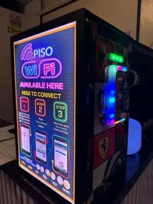 aintendo wii game machine sitting on a counter at 88Ap Lodging House San Marcelino in Manila